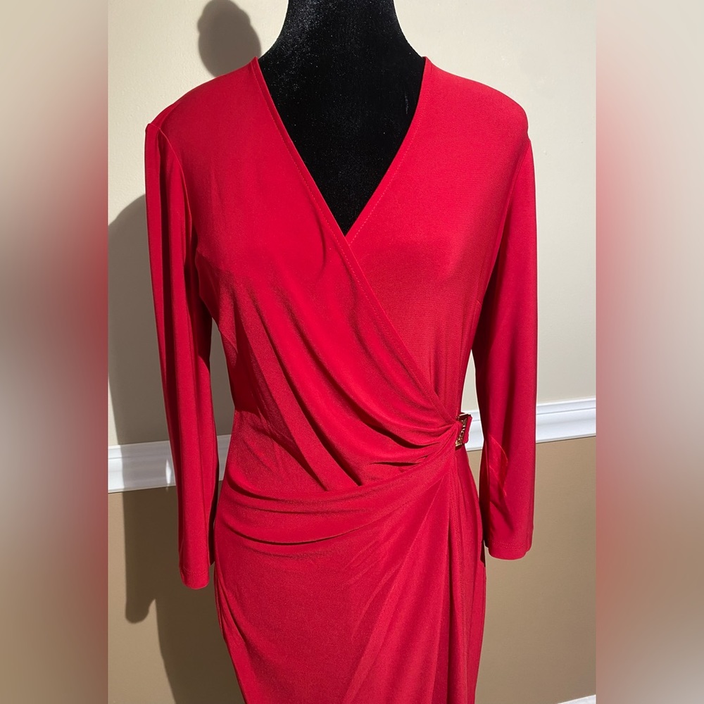 Anne Klein gorgeous red dress. Size 6.